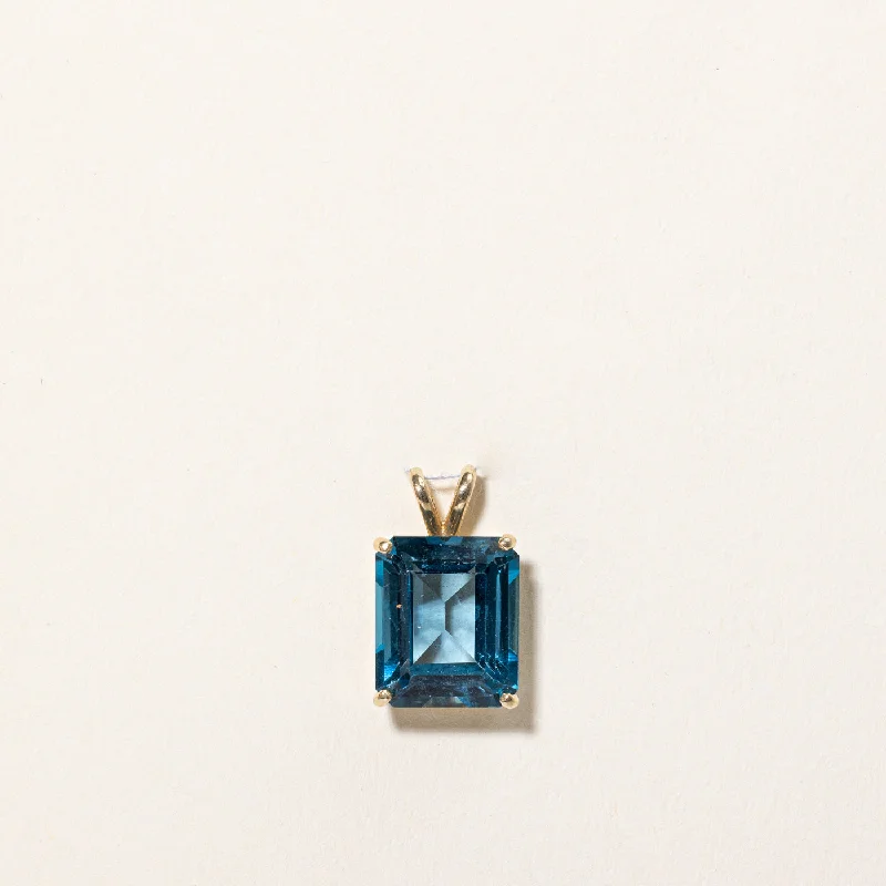 Blue Topaz Pendant | 7.50ct |