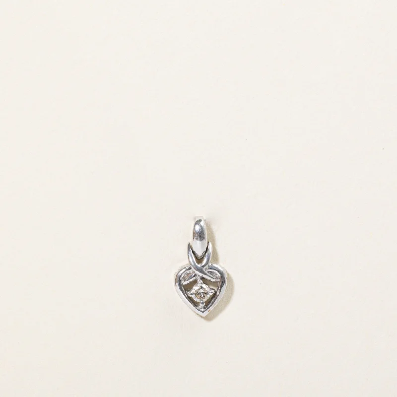 Diamond Heart Pendant | 0.08ct |