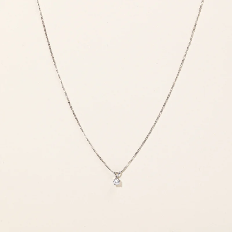 Diamond Pendant & Necklace | 0.22ct | 16" |