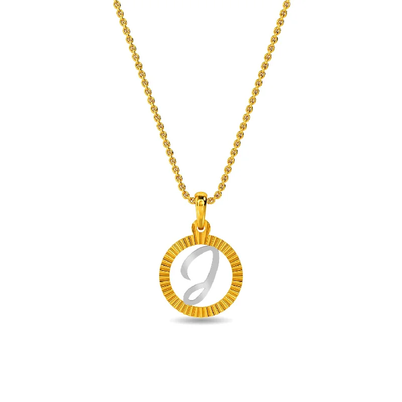 Initial J Pendant