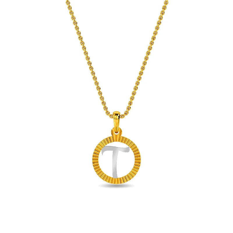 Initial T Pendant