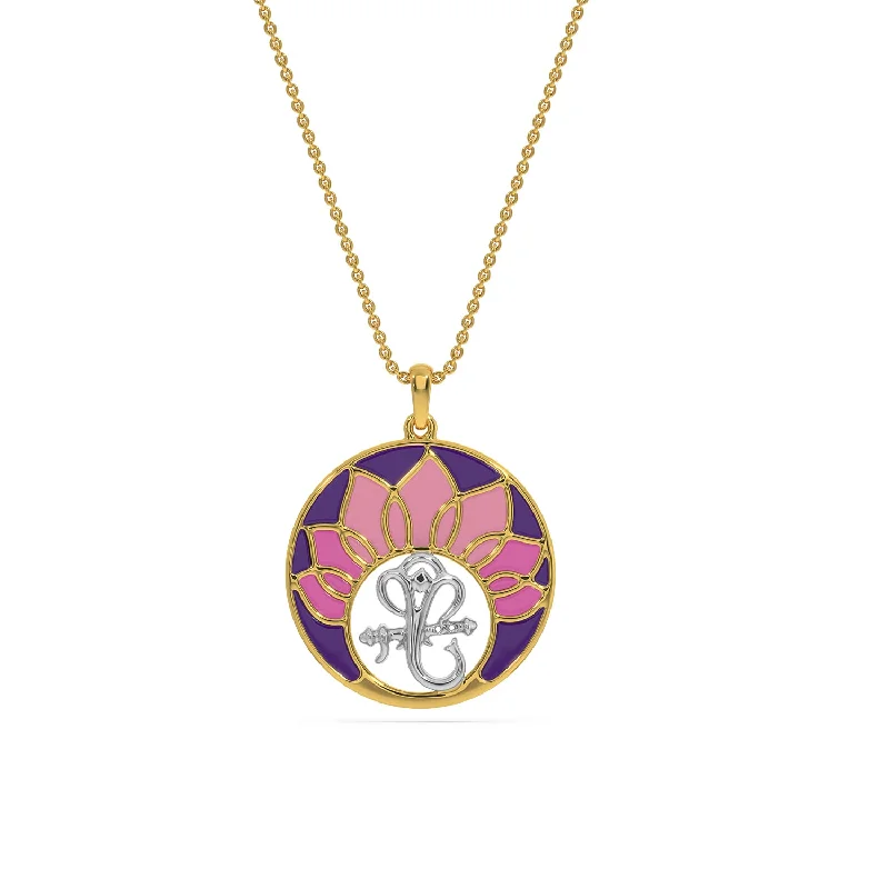 Mandala Ganpati Pendant