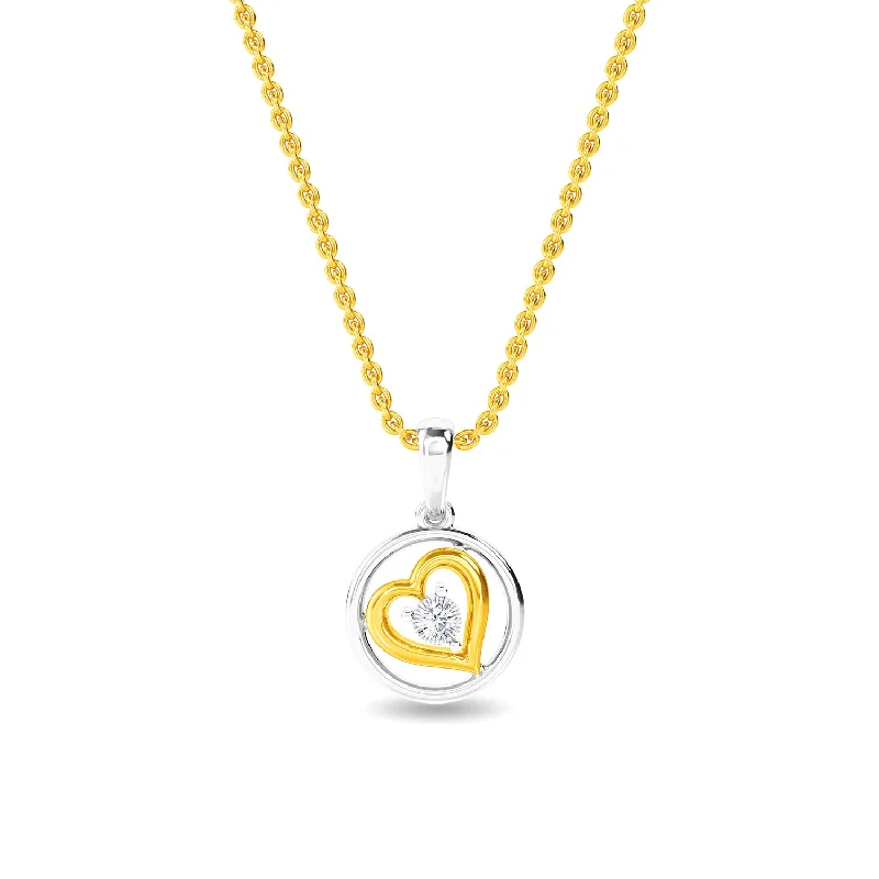 Round Heart Pendant