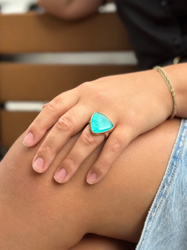 Large Triangular Amazonite