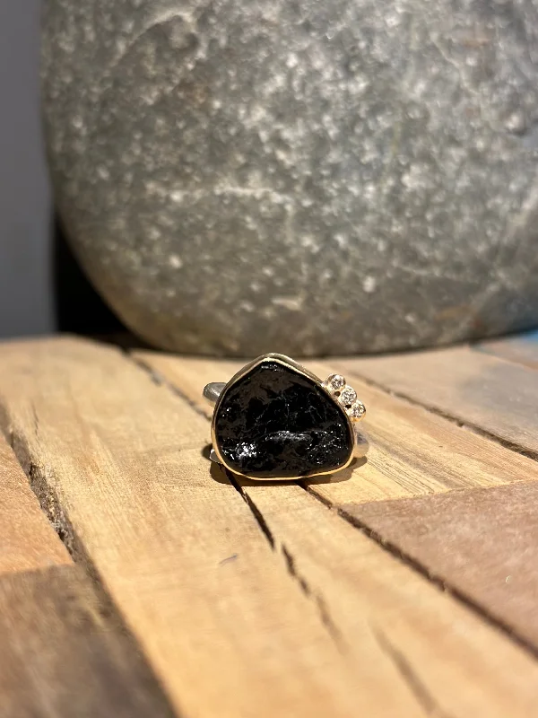 Surface Cut Black Tourmaline