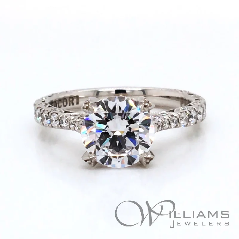 Tacori RoyalT Plat Diamond Engagement Ring