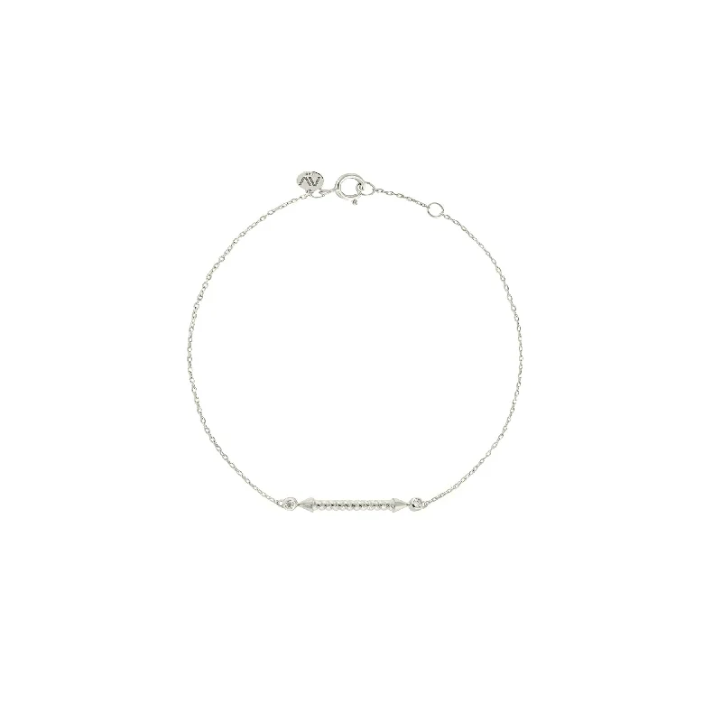 Selene 18K Whitegold Bracelet w. Diamonds