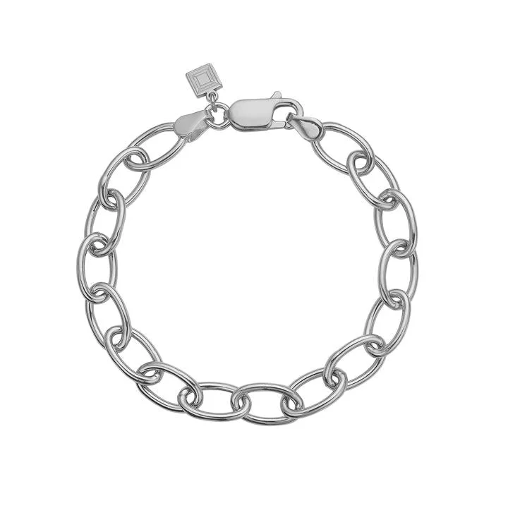 Chunky Link Silver Bracelet