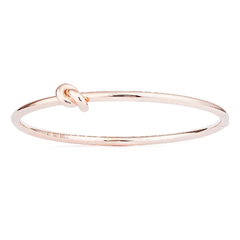 Legacy Knot 18K Rosegold Bangle