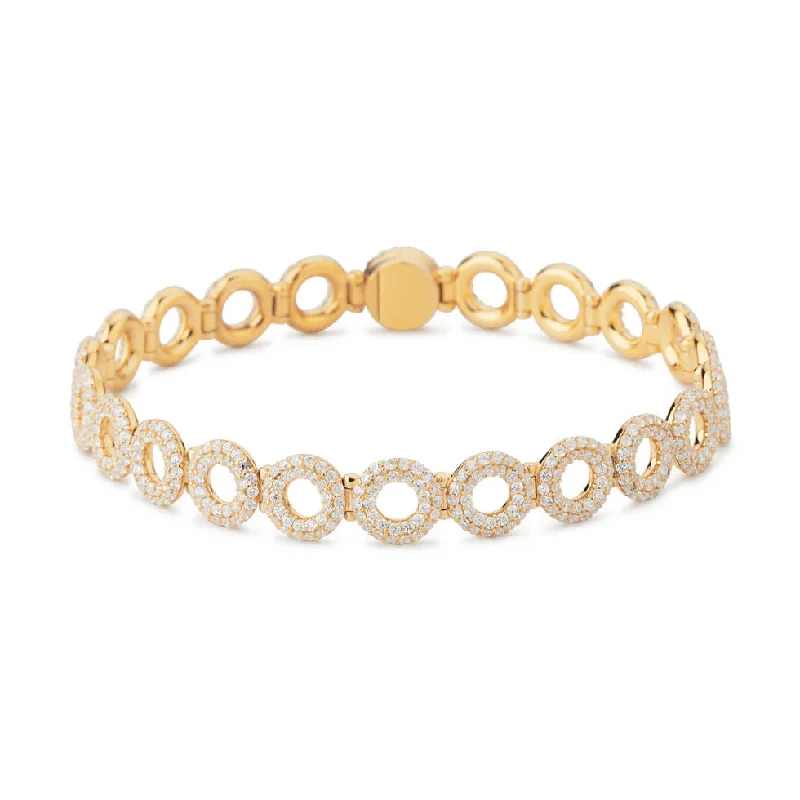 Matiné 18K Gold Bracelet w. 677 Diamonds