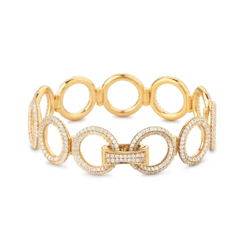 Matiné 18K Gold Bracelet w. 694 Diamonds