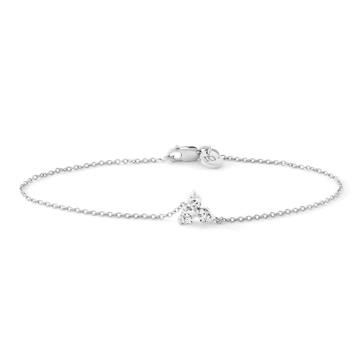 Fryd 18K Whitegold Bracelet w. Diamonds