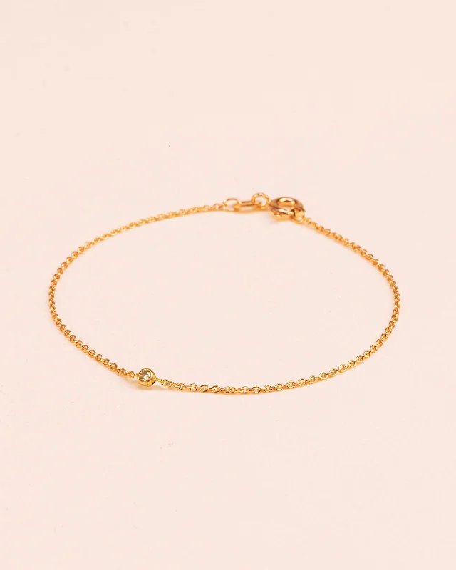 La fête des bêtes 18K Gold Bracelet w. Diamond